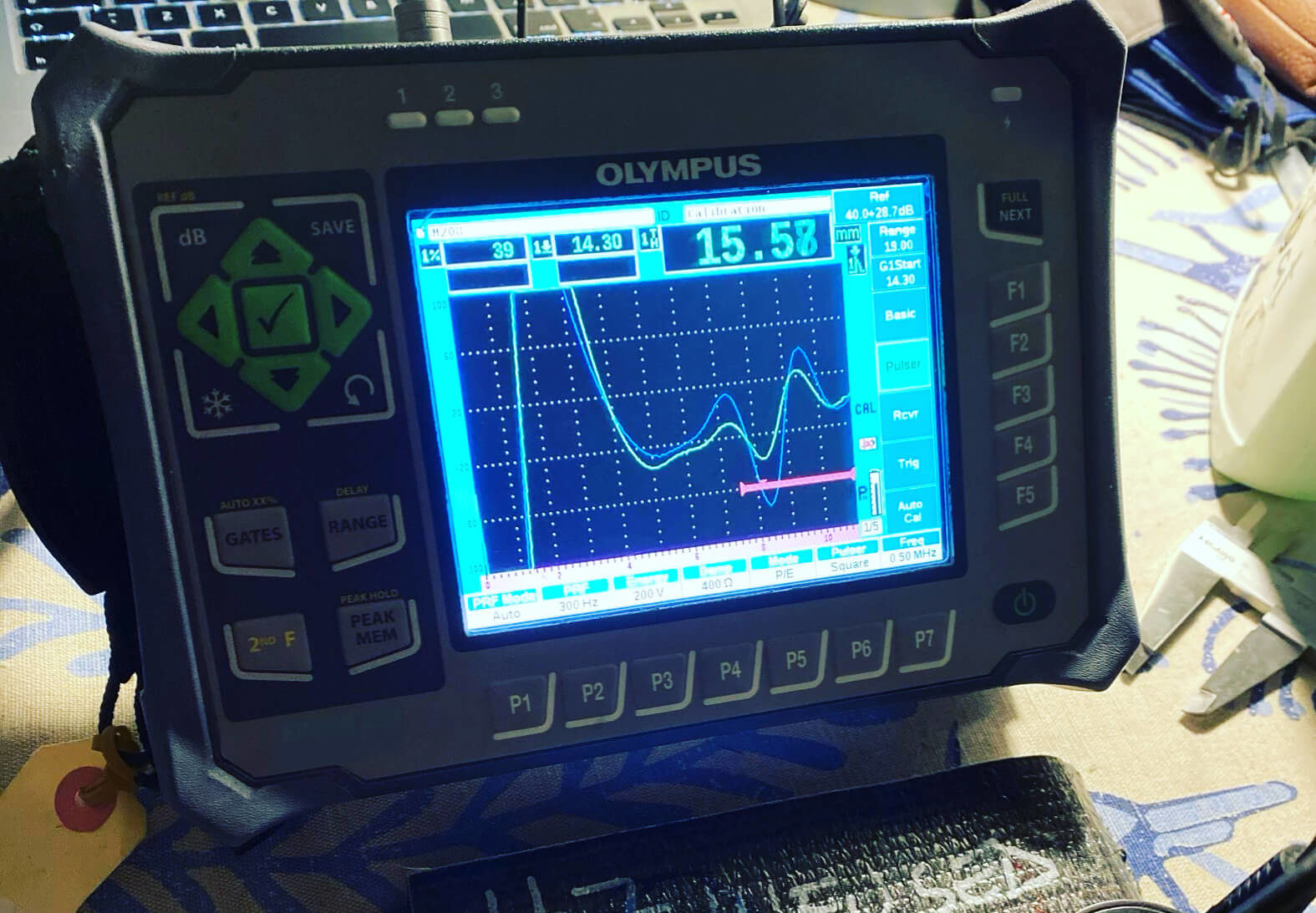 Composite Ultrasound/Composite Non-destructive testing